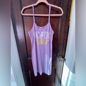 AC/DC Mini Dress